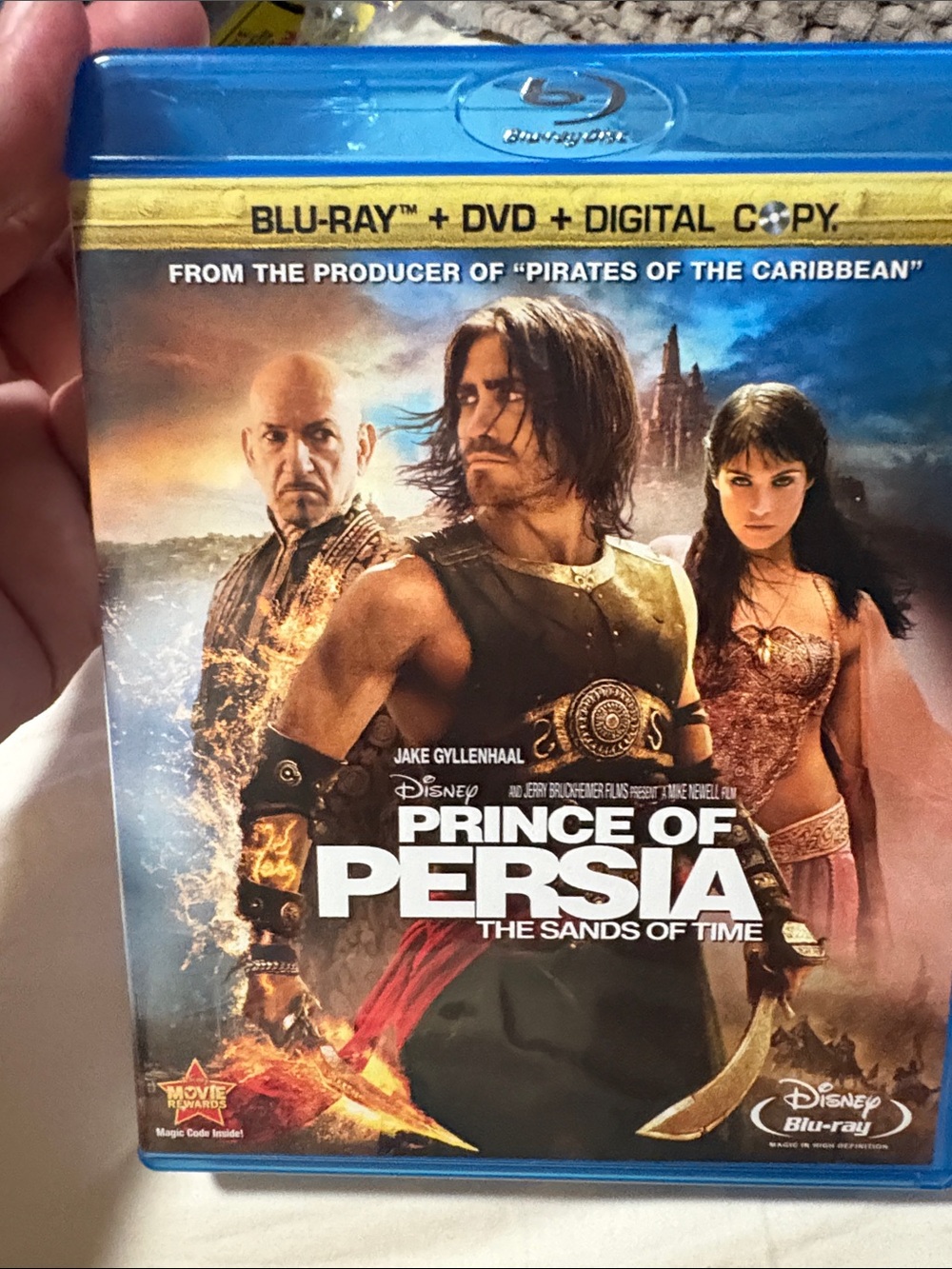 Disney Prince of Persia Blu-ray in Blue Case